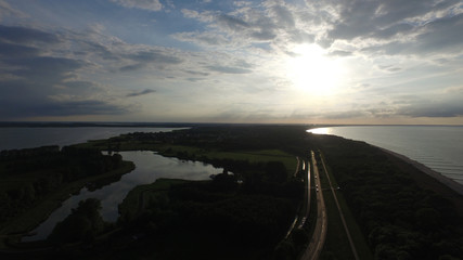 Luftaufnahme Ostsee mit Drohne