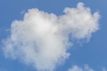 background of blue sky and cloud
