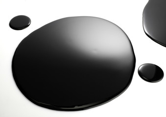 Dark liquid,Caramel or oil