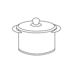 Saucepan illustration path