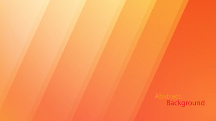 warm and orange color background abstract art vector