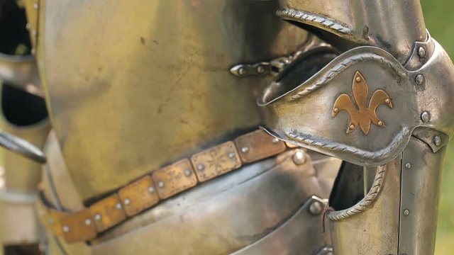 Ancient metal armor
