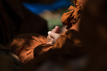  Buddhists and monks meditation