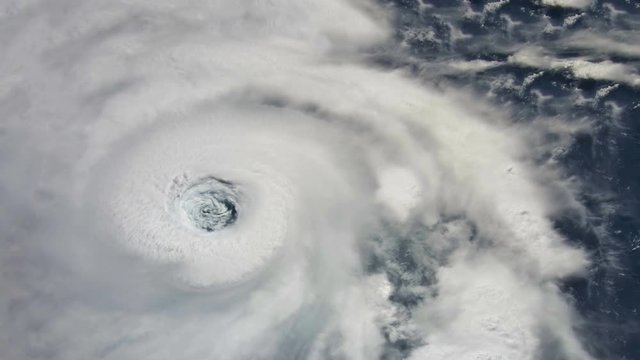 Hurricane Storm, satellite view. Elements of this image furnished by NASA
