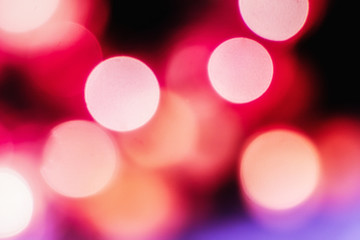 The defocused abstract blurry circles background