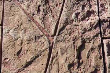Texture of stone as background close up