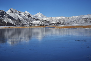 Fototapeta na wymiar Iceland, Beautiful arctic landscape