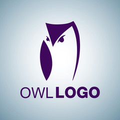 Obraz premium owl logo 7