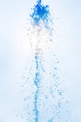 Fountain water stream