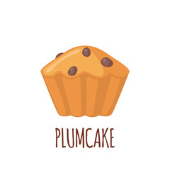 Cake icon on white background.