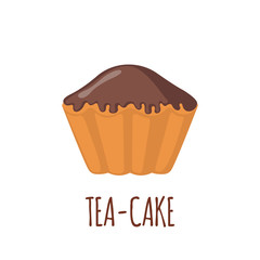 Cake icon on white background.