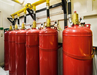 Industrial extinguishing system.
