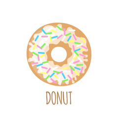 Donut icon on a white background.