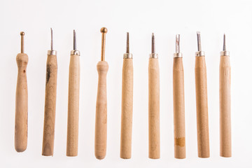 set of wood chisel