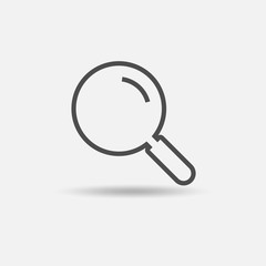Search Icon. Vector illustration.