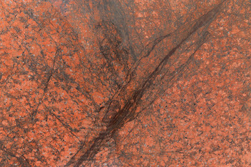 Red granite texture