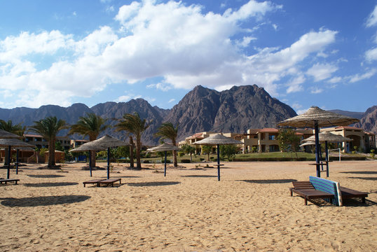 Sharm-el-Sheikh and Taba resorts in Egypt