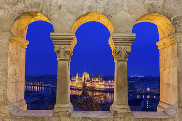 Fototapeta premium View on Budapest, Hungary