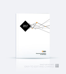 Brochure template layout, cover design annual report, magazine, 