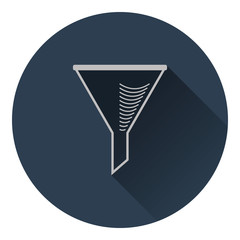 Icon of chemistry filler cone