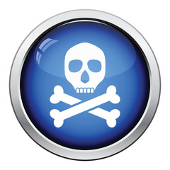Poison sign icon