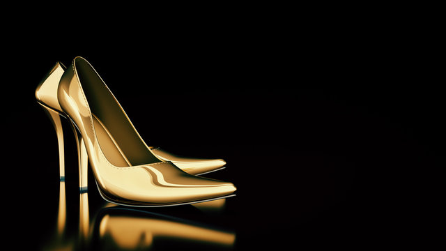 eczipvz Shoes for Women High Heels for Women Women's Pointed Toe High Heel  Pumps Slip On Elegant Stiletto Heel Dress Shoes,Gold - Walmart.com