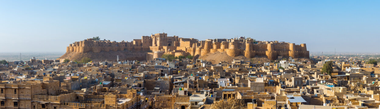 Jaisalmer Fort In Rajasthan, India