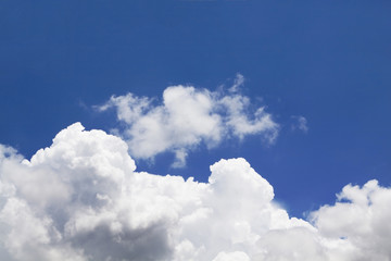 Naklejka na ściany i meble Beautiful blue sky with cloud.