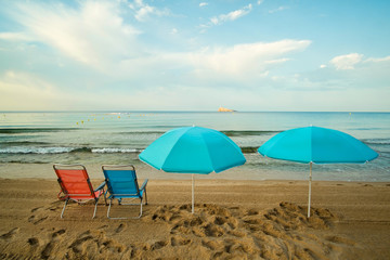 Benidorm beach