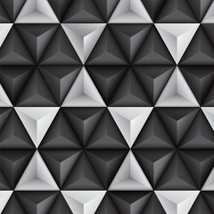 Abstract hexagon pattern background. Geometric concept design. B
