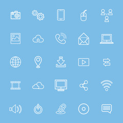 Vector Illustration UI Technology Icon Concept