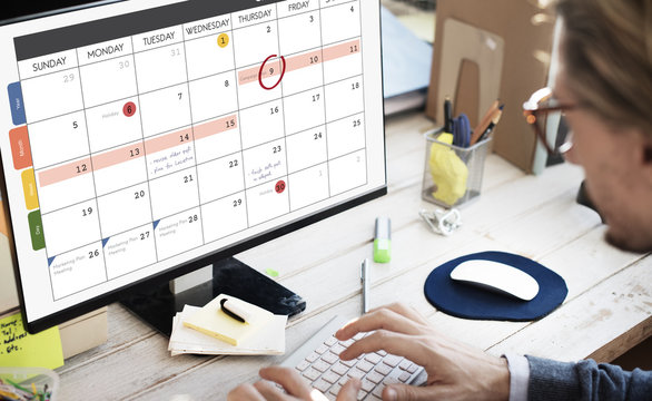 Calendar Planner Organization Management Remind Concept