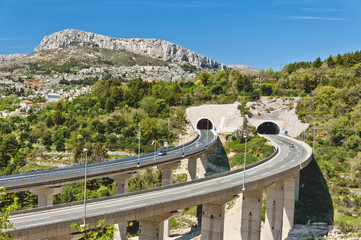 solin - klis motorway in croatia - 9224