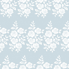 Floral lace pattern
