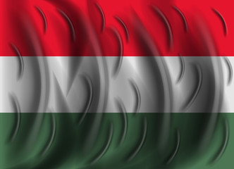 hungary wind flag