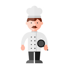 cook flat icon