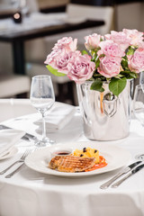 chicken breast with vegetables