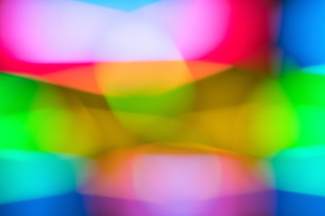 Abstract colorful blurry bokeh