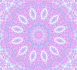 Obraz premium Abstract concentric lines pattern