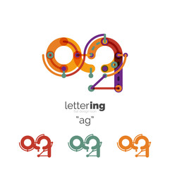 Letters logo icon