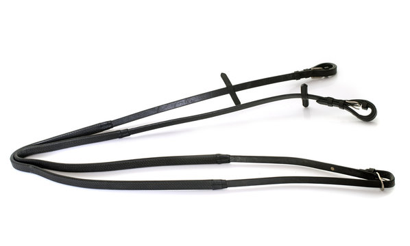 leather reins in studio