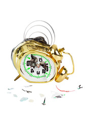 Broken alarm clock
