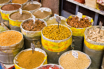 Variety of spices