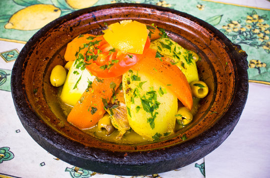 Tagine - typical moroccan dish