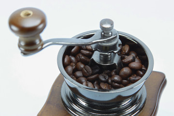 Coffee grinder isolate