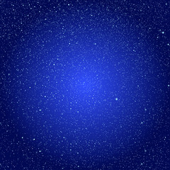 Vector background snowflakes. Blue ice storm.