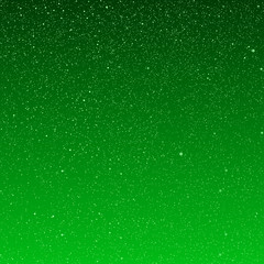 Vector background snowflakes. Green ice storm.