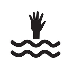 drowning icon