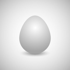 Icon egg, vector illustration.