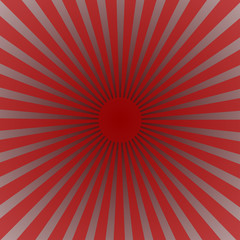 Red sunburst background